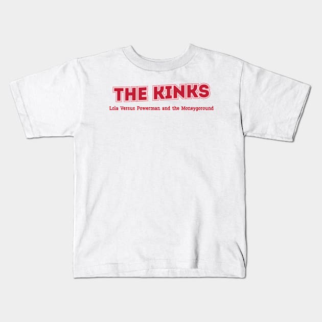 The Kinks Kids T-Shirt by PowelCastStudio